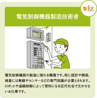 電気制御機器製造技術者