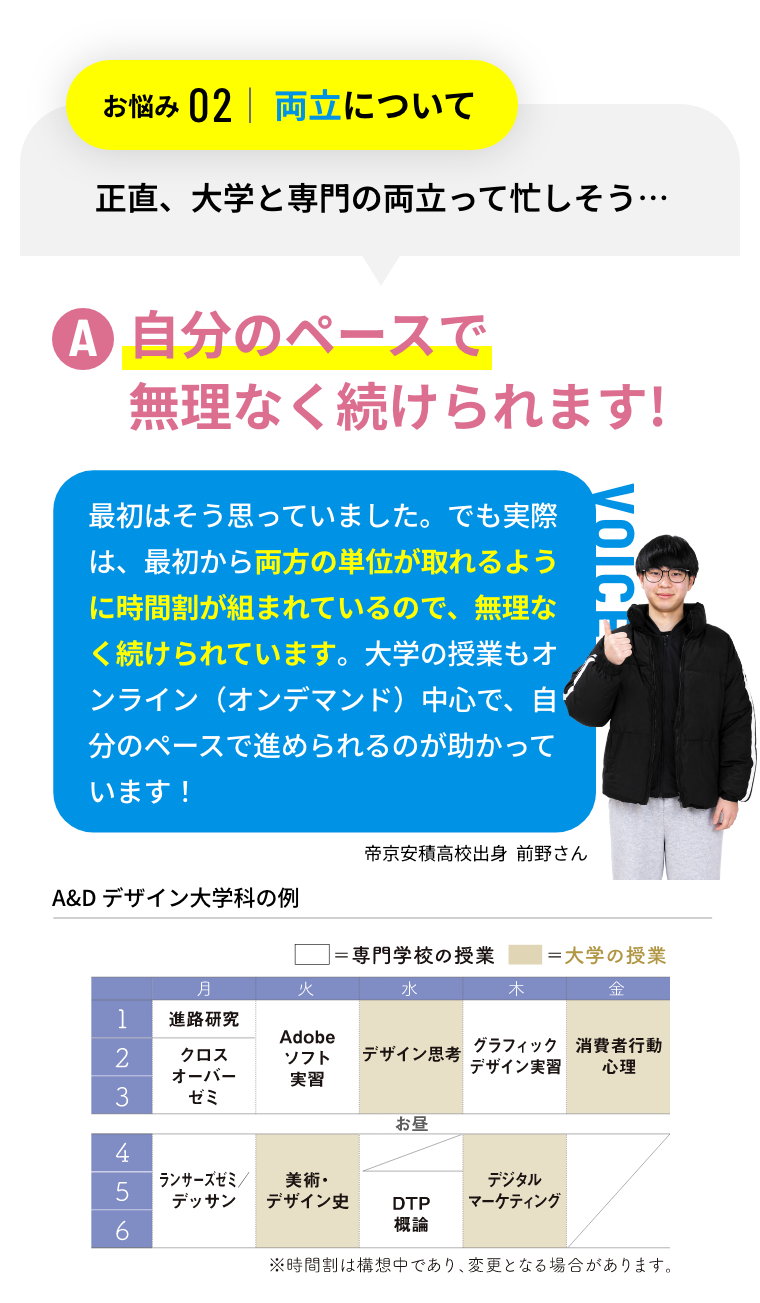 自分のペースで無理なく続けられます!